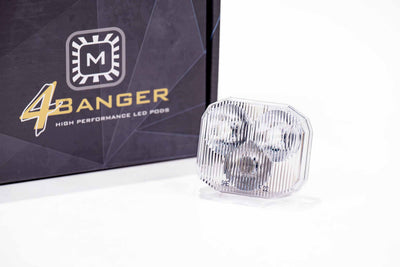 4Banger White Wide Lens Only <br>Universal