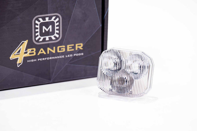 4Banger White Wide Lens Only <br>Universal