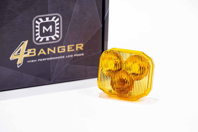 4Banger Yellow Wide Lens Only <br>Universal