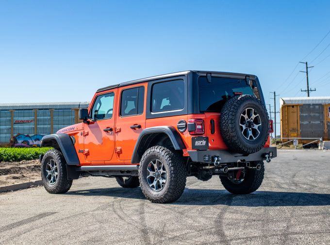 ATAK Axle-Back Exhaust System <br> 18-23 Jeep Wrangler 2L