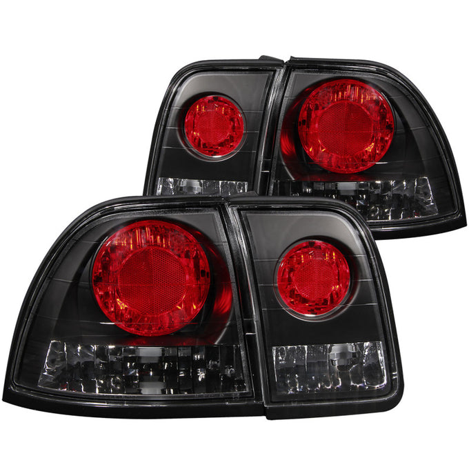 Black Taillights <br> 96-97 Honda Accord