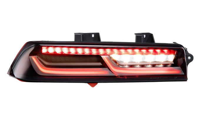 Pair Red XB LED Tail Lights <br> 14-15 Chevrolet Camaro