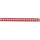 Red 24in Slimline LED Light Bar<br> Universal