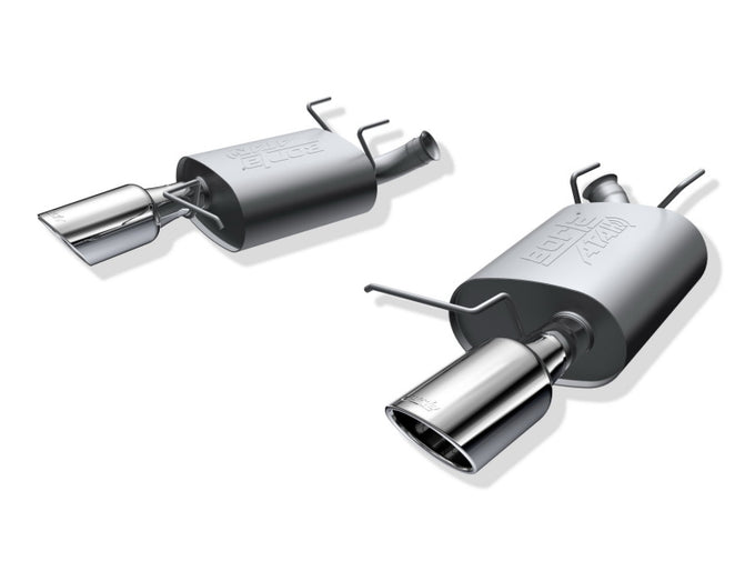 ATAK Axle-Back Exhaust System <br> 11-14 Ford Mustang 3.7L V6