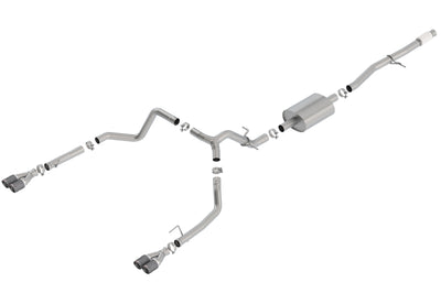 S-Type Cat-Back Exhaust System <br> 19-24 Chevrolet Silverado GMC Sierra 1500