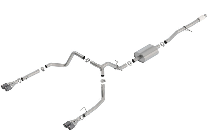 S-Type Cat-Back Exhaust System <br> 19-24 Chevrolet Silverado GMC Sierra 1500