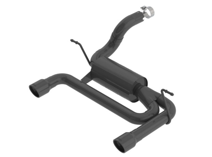 S-Type Axle-Back Exhaust System <br> 18-23 Jeep Wrangler 3.6L