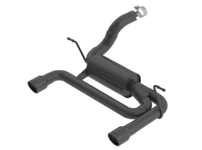 ATAK Axle-Back Exhaust System <br> 18-23 Jeep Wrangler 3.6L