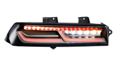Pair Smoked XB LED Tail Lights <br> 14-15 Chevrolet Camaro