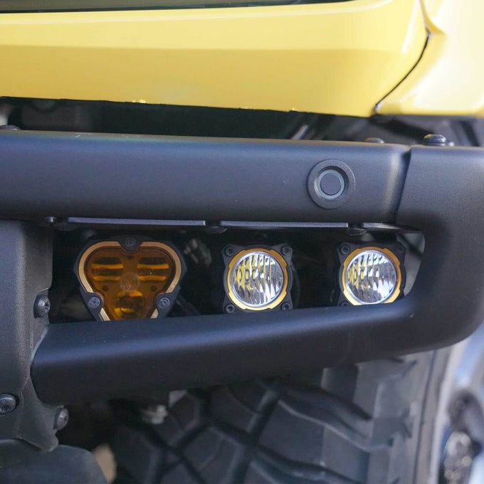 Sae Dual Mode Fog Light Pocket Kit<br>21-24 Ford Bronco