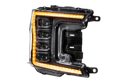XB LED Headlights (Pair/ASM Amber DRL) <br>18-20 Ford F150