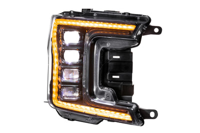 XB LED Headlights (Pair/ASM Amber DRL) <br>18-20 Ford F150