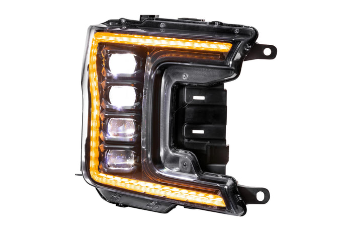 XB LED Headlights (Pair/ASM Amber DRL) <br>18-20 Ford F150