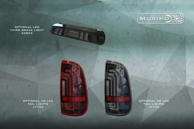 XB LED Headlights (Pair/Amber DRL) <br>11-16 Ford Super Duty