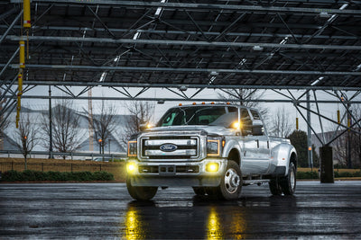 XB LED Headlights (Pair/Amber DRL) <br>11-16 Ford Super Duty