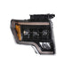 XB LED Headlights (Pair/ASM Amber DRL) <br>09-14 Ford F150