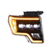 XB LED Headlights (Pair/ASM Amber DRL) <br>09-14 Ford F150