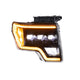 XB LED Headlights (Pair/ASM Amber DRL) <br>09-14 Ford F150