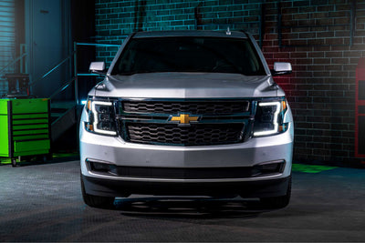 XB LED Headlights (Pair/ASM) <br>15-20 Chevrolet Tahoe/Suburban