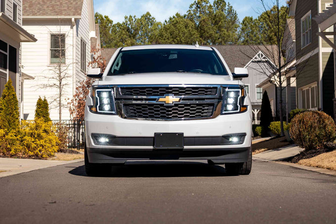 XB LED Headlights (Pair/ASM) <br>15-20 Chevrolet Tahoe/Suburban