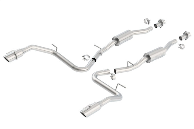 S-Type Cat-Back Exhaust System <br> 1999,2001,03-04 Ford Mustang SVT Cobra 4.6L V8