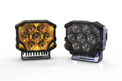 1x BigBanger HXB LED Pod Amber DRL / Combo / White <br> Universal