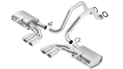 ATAK Cat-Back Exhaust System <br> 97-04 Chevy Corvette 5.7L V8