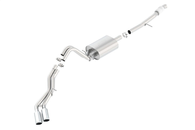 Touring Cat-Back Exhaust System <br> 15-20 Chevy Suburban 5.3L V8