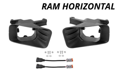 SS3 Ram Horizontal Fog Light Mounting Kit