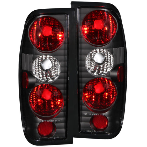 Black Taillights <br> 98-04 Nissan Frontier