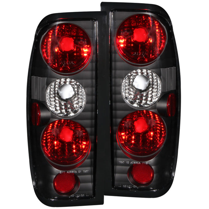 Black Taillights <br> 98-04 Nissan Frontier