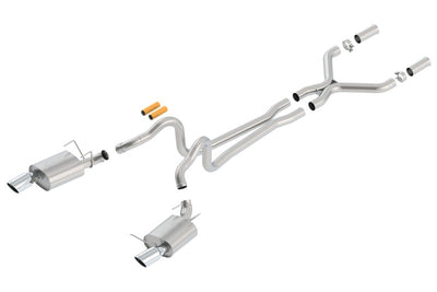 ATAK Cat-Back Exhaust System <br> 13-14 Ford Mustang 5L V8