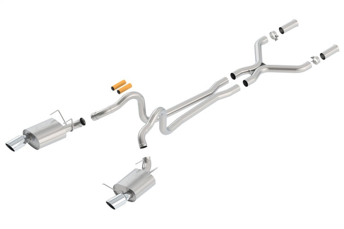 ATAK Cat-Back Exhaust System <br> 13-14 Ford Mustang 5L V8