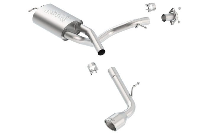 S-Type Axle-Back Exhaust System <br> 05-10 Scion tC 2.4L L4