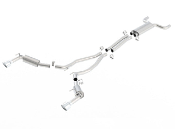 S-Type Cat-Back Exhaust System <br> 14-15 Chevy Camaro SS 6.2L V8