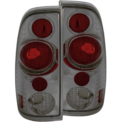 Smoke G2 Taillights <br> 97-03 Ford F-150, 99-07 F-250, F-350 Super Duty