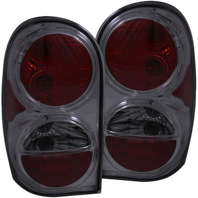 Smoke Taillights <br> 02-07 Jeep Liberty