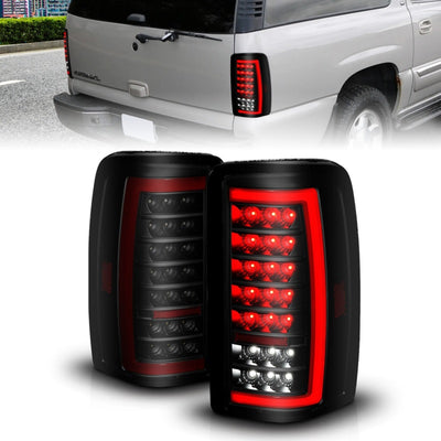Black Housing Full LED Taillights<br>00-06 Chevy Tahoe/GMC Yukon