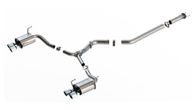 S-Type Cat-Back Exhaust System <br> 22-24 Subaru WRX 2.4L H4