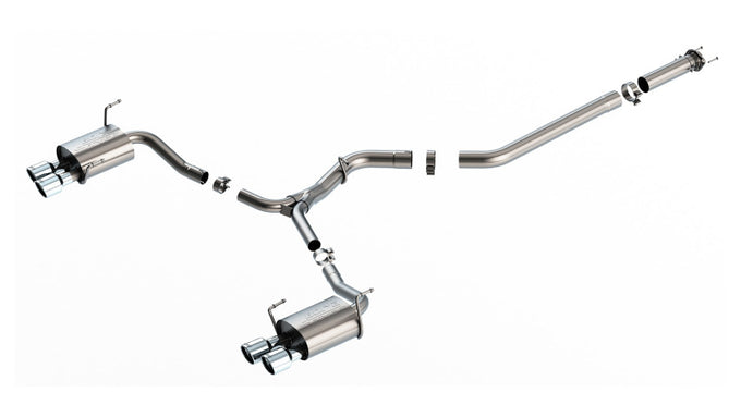 S-Type Cat-Back Exhaust System <br> 22-24 Subaru WRX 2.4L H4