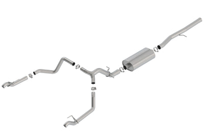 Touring Cat-Back Exhaust System <br> 19-23 Chevrolet Silverado GMC Sierra 1500