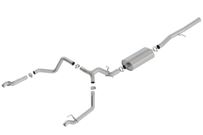 Touring Cat-Back Exhaust System <br> 19-23 Chevrolet Silverado GMC Sierra 1500