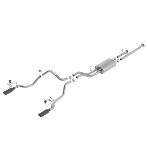 Touring Cat-Back Exhaust System <br> 2014-2021 Toyota Tundra