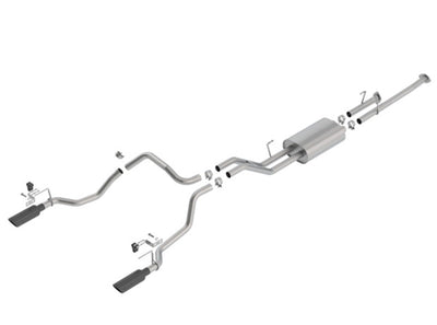 Touring Cat-Back Exhaust System <br> 2014-2021 Toyota Tundra
