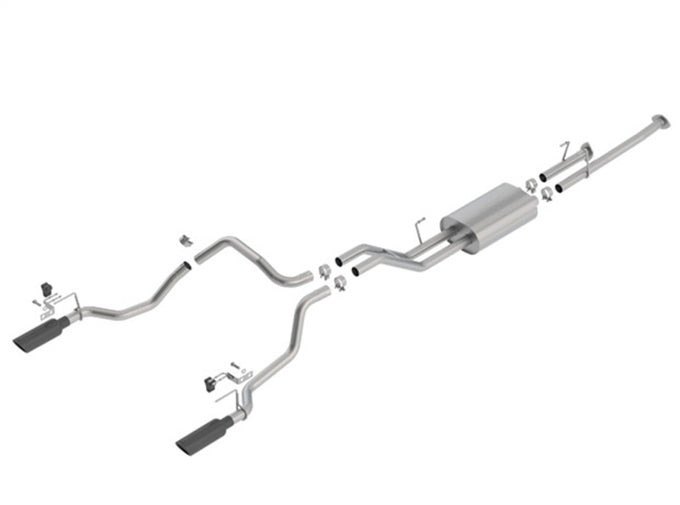 Touring Cat-Back Exhaust System <br> 2014-2021 Toyota Tundra