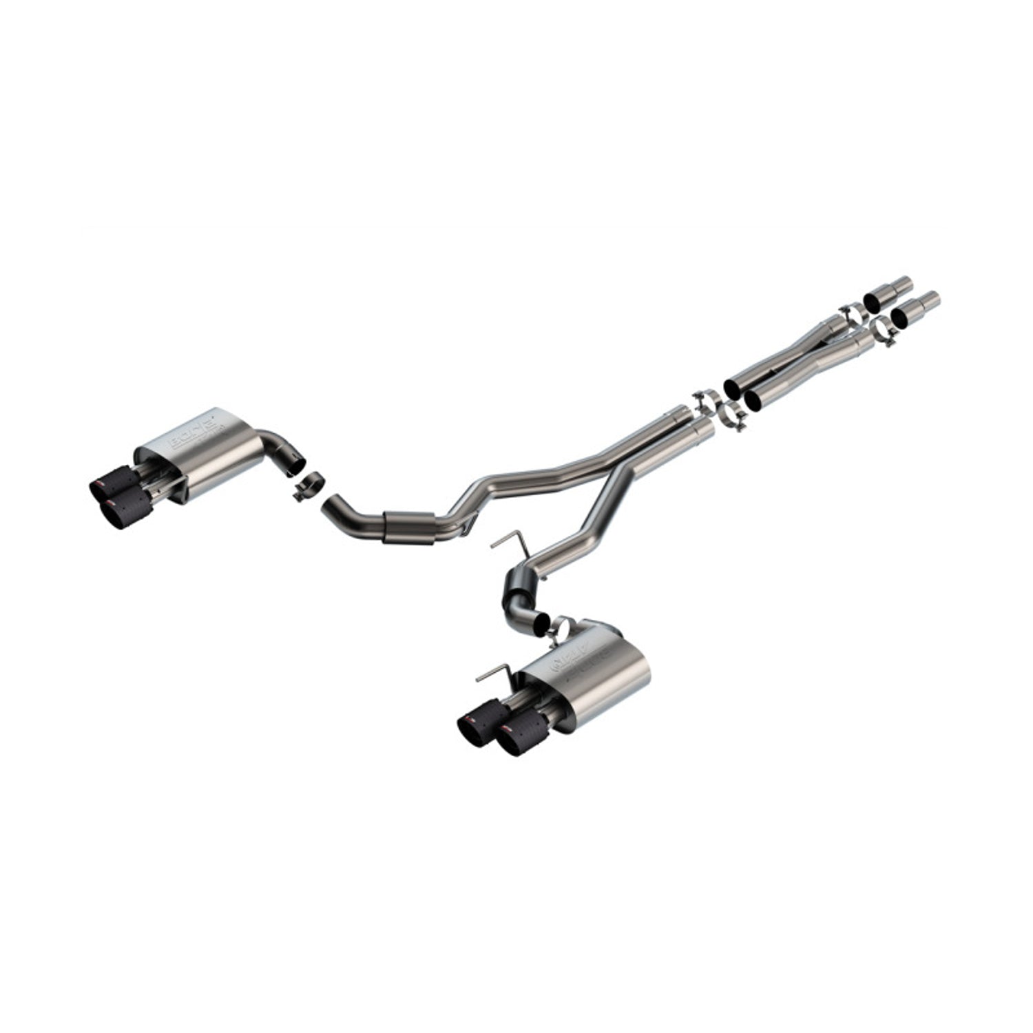 ATAK Cat-Back Exhaust System <br> 2024 Ford Mustang GT Coupe Without Active Exhaust