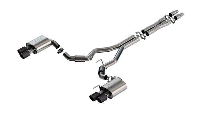 ATAK Cat-Back Exhaust System <br> 2024 Ford Mustang GT Coupe Without Active Exhaust