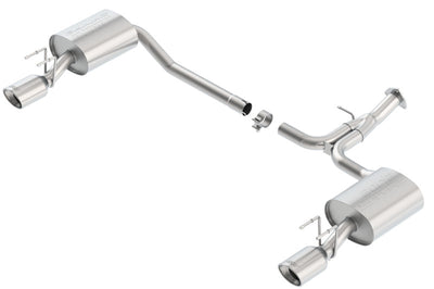 S-Type Axle-Back Exhaust System <br> 13-17 Honda Accord 3.5L V6 Coupe