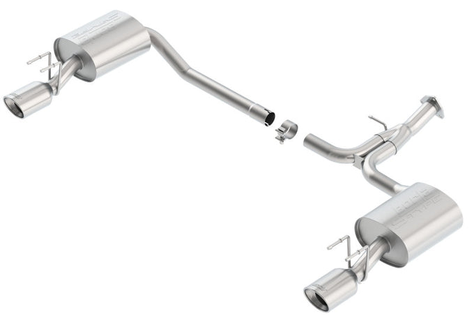 S-Type Axle-Back Exhaust System <br> 13-17 Honda Accord 3.5L V6 Coupe