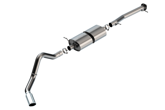 S-Type Cat-Back Exhaust System <br> 20-24 Chevrolet Silverado GMC Sierra 2500/ 3500